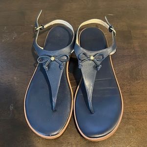 COPY - Cole Haan Grande Blue Leather Sandals Size 7.5